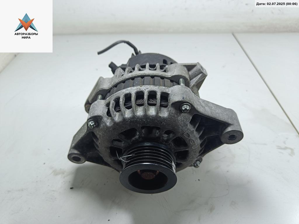 генератор Opel Astra G 1999, 1.6 л., бензин, МКПП, чёрный, хетчбэк 3 дв., 93186485 - фото №1
