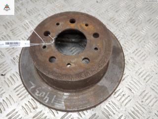 диск тормозной задний Fiat Ducato 2 поколение [рестайлинг] 2002, 2.3 л., дизель, МКПП, синий, микроавтобус