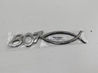 эмблема Peugeot 807 1 поколение 2006, 2.0 л., дизель, МКПП, серый, минивэн