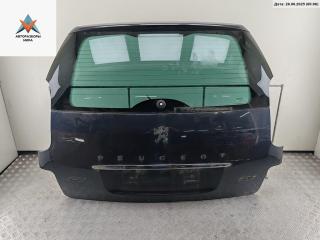 крышка багажника Peugeot 807 1 поколение 2006, серый, минивэн
