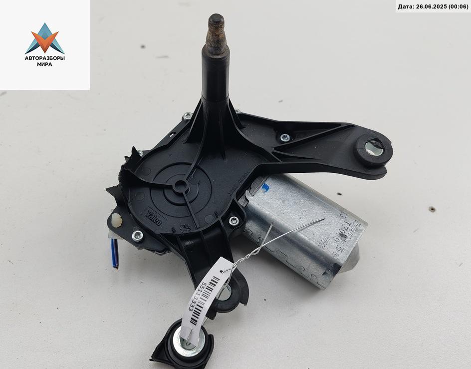 Двигатель стеклоочистителя заднего (моторчик дворников) Opel Meriva 1 поколение (A) 2003, 1.6 л., бензин, МКПП, серый, минивэн, 09132802 - фото №1