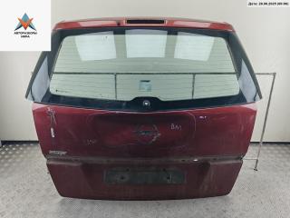 крышка багажника Opel Zafira 2 поколение (B) 2006, красный, минивэн
