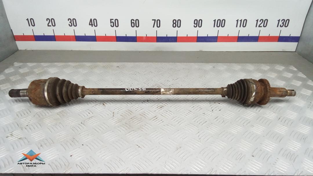 полуось задняя (приводной вал, ШРУС) Hyundai Santa Fe 3 поколение (DM) 2014, 2.2 л., дизель, МКПП, внедорожник 5 дв., 496012W050 - фото №1
