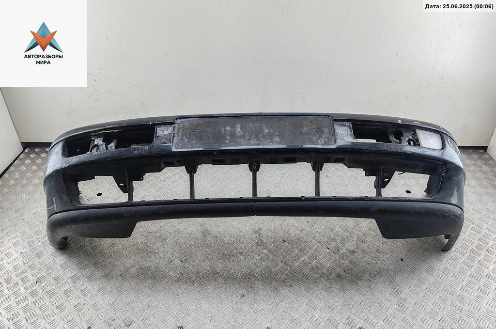 бампер передний Volkswagen Passat B4 1996, M, бензин, синий, универсал, 3A0807217E - фото №1