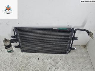 радиатор кондиционера Skoda Octavia mk1 (A4 1U) 1999, 1.6 л., бензин, МКПП, серый, универсал, 1J0820411D