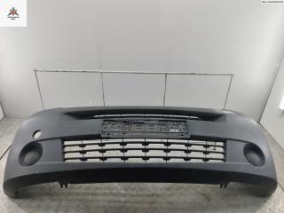 бампер передний Nissan Interstar 1 поколение 2008, дизель, белый, микроавтобус