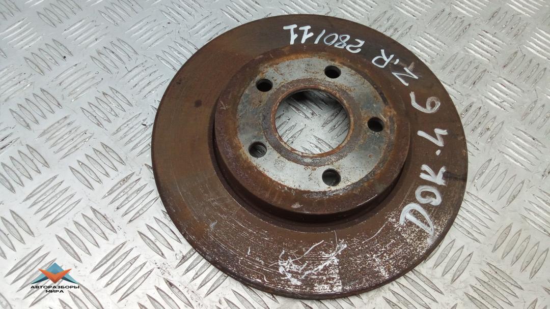 диск тормозной задний Jaguar X-Type 1 поколение 2007, 2.0 л., дизель, МКПП, седан, C2S52088, 7S712A315CA - фото №1