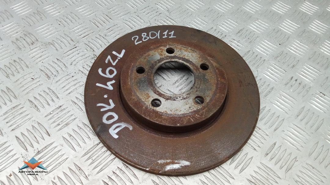 диск тормозной задний Jaguar X-Type 1 поколение 2007, 2.0 л., дизель, МКПП, седан, C2S52088, 7S712A315CA - фото №1