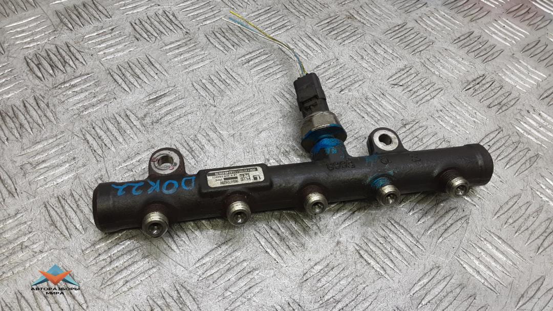 топливная рампа Peugeot 407 1 поколение 2006, 2.0 л., HDi, дизель, МКПП, универсал, 9654726280 - фото №1