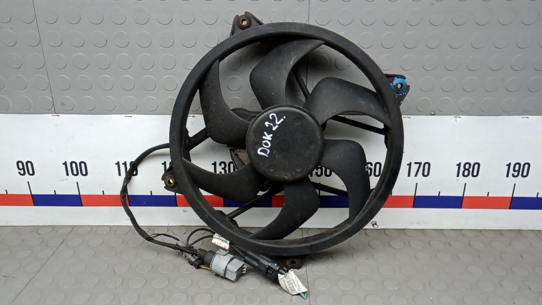 вентилятор радиатора Peugeot 407 1 поколение 2006, 2.0 л., HDi, дизель, МКПП, универсал - фото №1