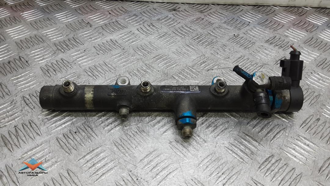 топливная рампа Volkswagen Touareg 1 поколение 2006, 3.0 л., дизель, АКПП, внедорожник 5 дв., 059130090J - фото №1