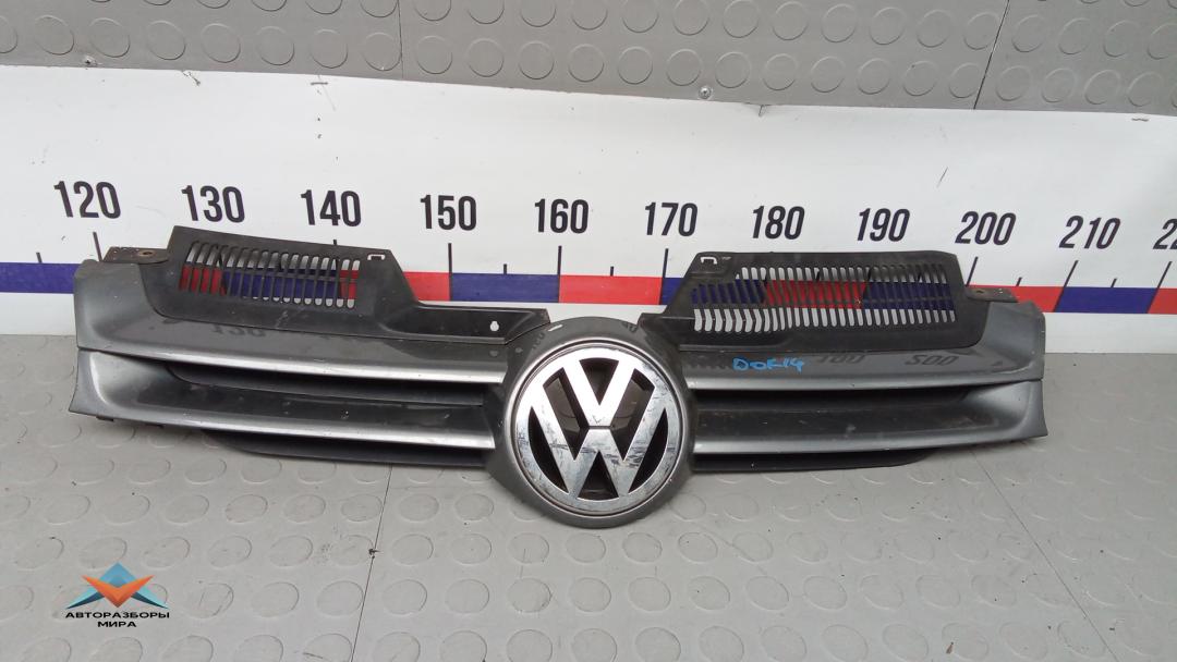 решетка радиатора Volkswagen Golf 5 поколение 2007, 1.9 л., дизель, МКПП, хетчбэк 5 дв. - фото №1