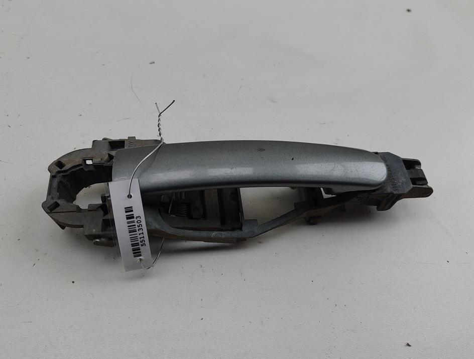ручка наружная передняя левая Volkswagen Passat B5+ (GP) 2001, 1.9 л., дизель, МКПП, серый, седан, 3B0837885