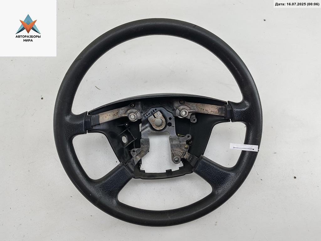 руль Mitsubishi Lancer 9 поколение 2003, 1.6 л., бензин, МКПП, чёрный, универсал - фото №1