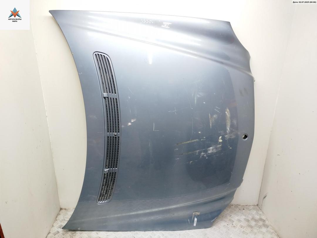 капот Mercedes-Benz E-Класс W211/S211 2002, 1.8 л., бензин, АКПП, синий, седан - фото №1