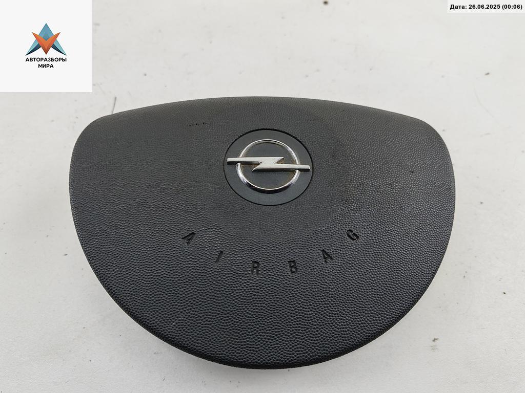 подушка безопасности водителя Opel Meriva 1 поколение (A) 2003, 1.6 л., бензин, МКПП, серый, минивэн, DAX31425294 - фото №1