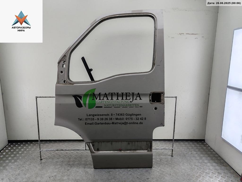 дверь сдвижная Opel Movano A 2000, белый, микроавтобус - фото №1