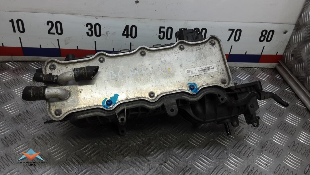 коллектор впускной Volkswagen Polo 5 поколение 2014, 1.2 л., TSI 16V, бензин, МКПП, хетчбэк 5 дв., 04E145749B, 04E129709L - фото №1