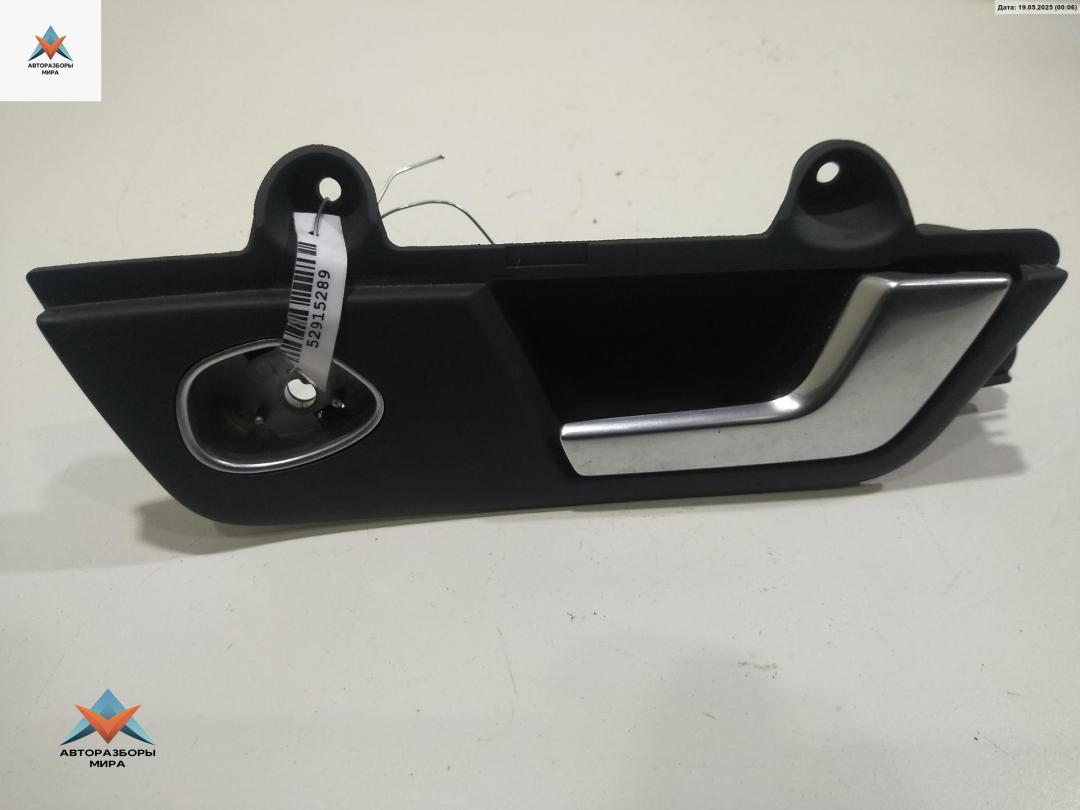 ручка внутренняя передняя правая Audi A4 B6 2003, 2.5 л., дизель, МКПП, серый, универсал - фото №1