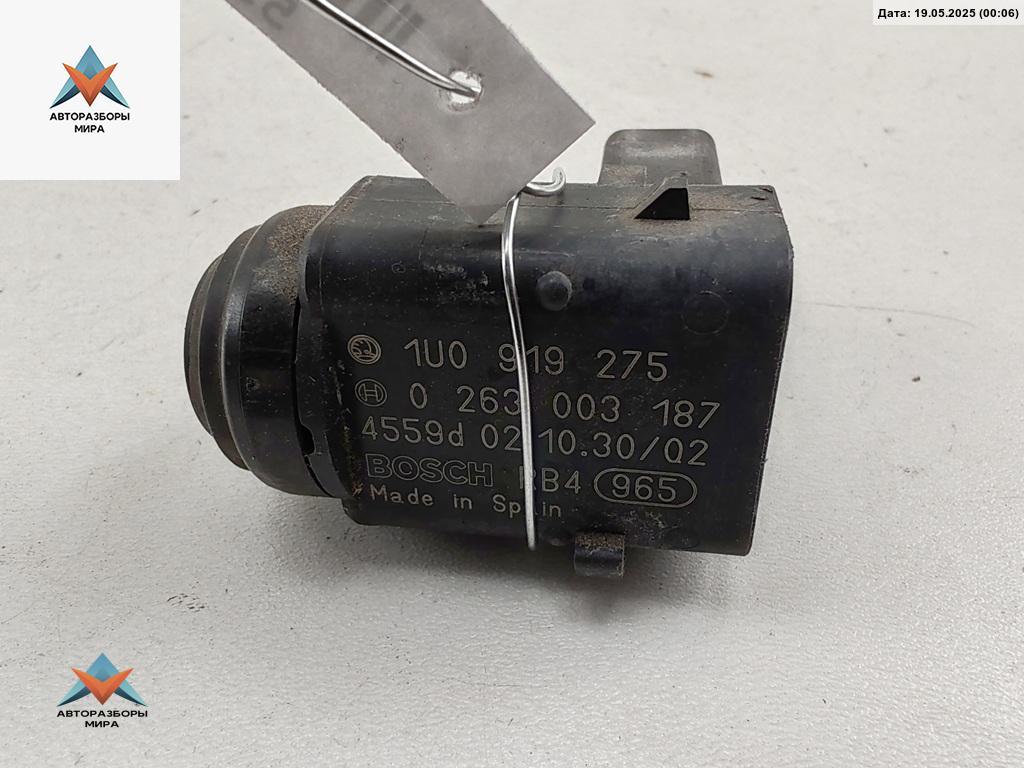 датчик парктроника Volkswagen Phaeton 1 поколение 2003, 3.2 л., бензин, АКПП, чёрный, седан, 0263003187 - фото №1