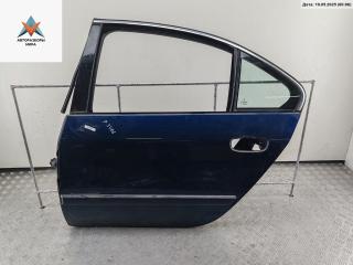 дверь сдвижная Peugeot 607 1 поколение [рестайлинг] 2005, синий, седан