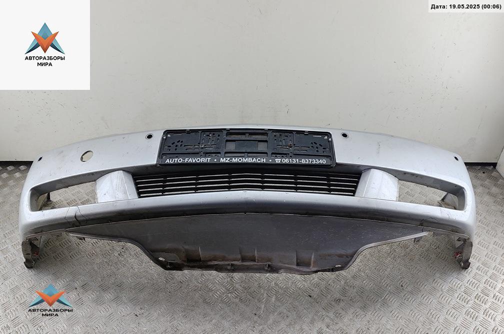 бампер передний Opel Vectra C 2004, бензин, серый, хетчбэк 5 дв. - фото №1