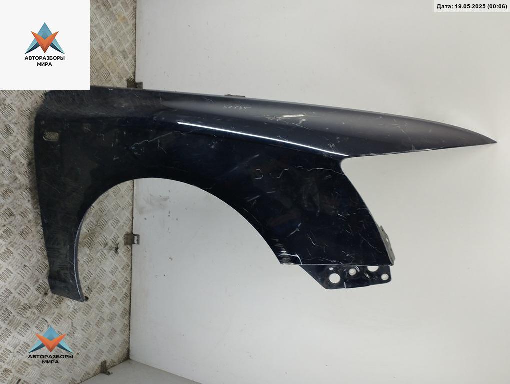 крыло переднее правое Audi A6 4F/C6 2005, 2.4 л., бензин, АКПП, синий, седан - фото №1