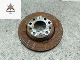 диск тормозной задний Audi A4 B6 2003, 2.4 л., бензин, АКПП, чёрный, седан