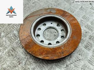 диск тормозной задний Audi A4 B6 2003, 2.4 л., бензин, АКПП, чёрный, седан