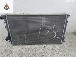 радиатор охлаждения Volkswagen Golf 5 поколение 2005, 1.9 л., дизель, МКПП, серый, хетчбэк 5 дв.