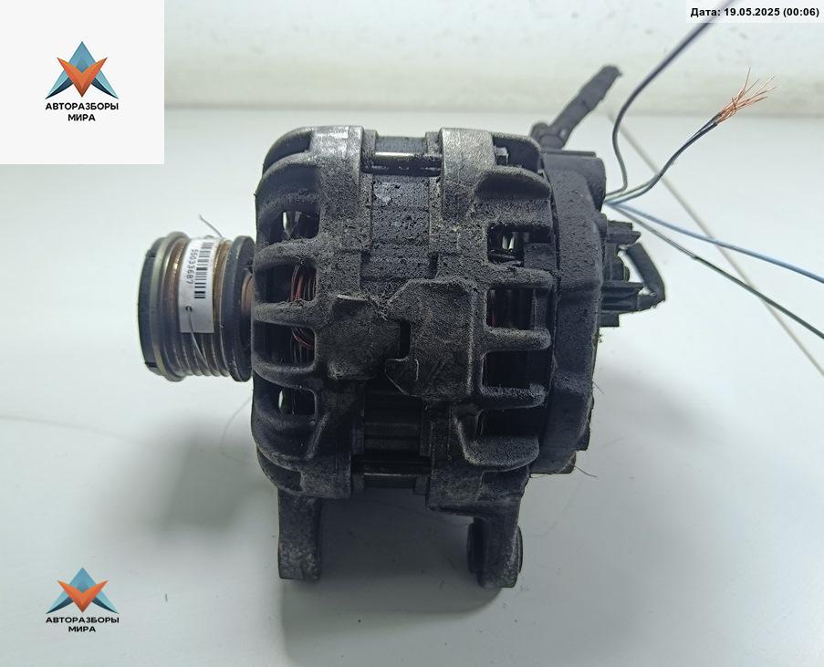 генератор Dacia (Renault) Lodgy 2012, 1.5 л., дизель, МКПП, чёрный, универсал, 231002949R - фото №1