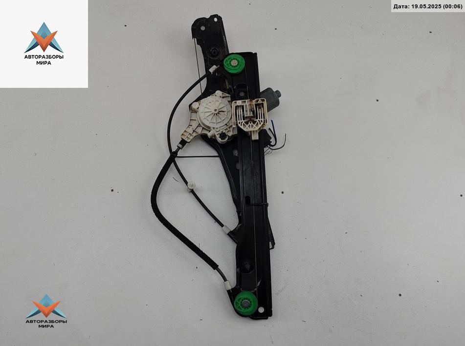 стеклоподъемник электрический передний правый BMW 3 серия E90/E91/E92/E93 2007, 2.0 л., дизель, МКПП, чёрный, седан, 6927028 - фото №1