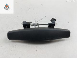 ручка наружная передняя левая Dacia (Renault) Sandero I 2009, 1.2 л., бензин, МКПП, красный, хетчбэк 5 дв.