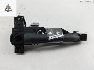 ручка наружная передняя левая Renault Modus 1 поколение 2005, 1.2 л., бензин, МКПП, синий, хетчбэк 5 дв.