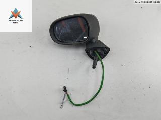 зеркало левое Renault Modus 1 поколение 2005, 1.2 л., бензин, МКПП, синий, хетчбэк 5 дв.