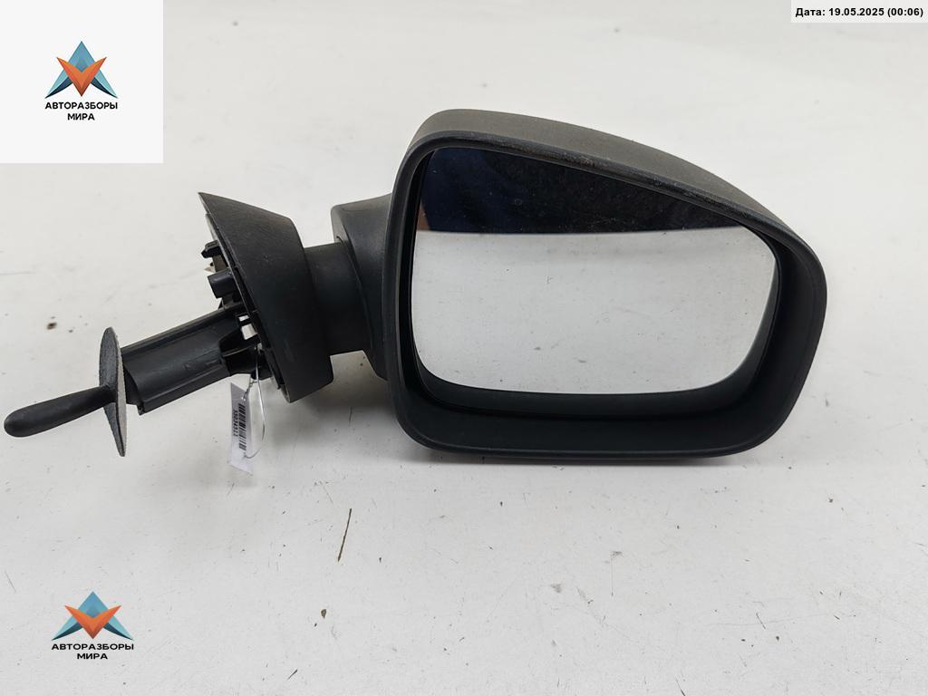 зеркало правое Dacia (Renault) Sandero I 2009, 1.2 л., бензин, МКПП, красный, хетчбэк 5 дв., 024363 - фото №1