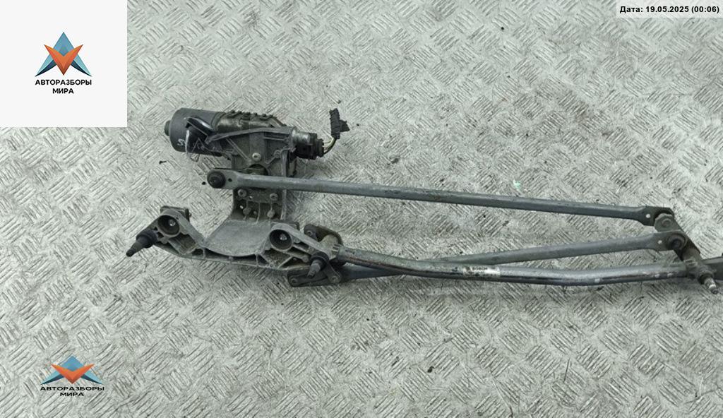 Механизм стеклоочистителя переднего (трапеция дворников) Ford C-Max 1 поколение 2005, 1.8 л., дизель, МКПП, чёрный, минивэн, 3M5117504AG - фото №1