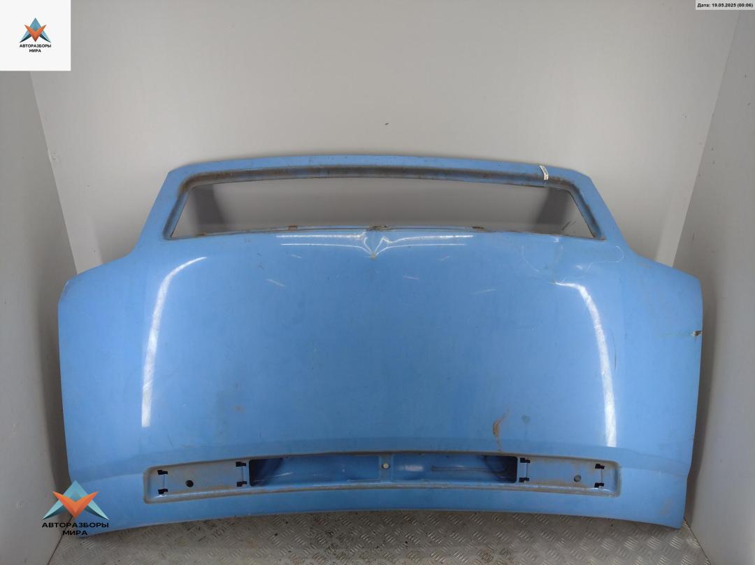 капот Volkswagen LT 2 поколение 2005, 2.5 л., дизель, МКПП, синий, микроавтобус - фото №1