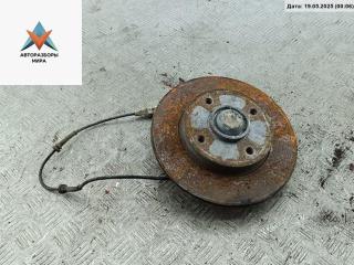 ступица задняя левая Peugeot 307 1 поколение [рестайлинг] 2006, 1.6 л., дизель, МКПП, серый, универсал