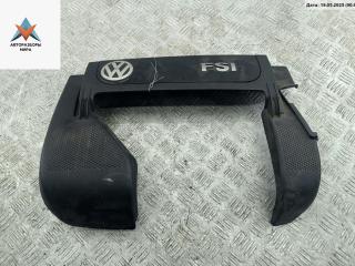 декоративная крышка двигателя Volkswagen Touran 1 поколение 2004, 2.0 л., бензин, МКПП, чёрный, минивэн
