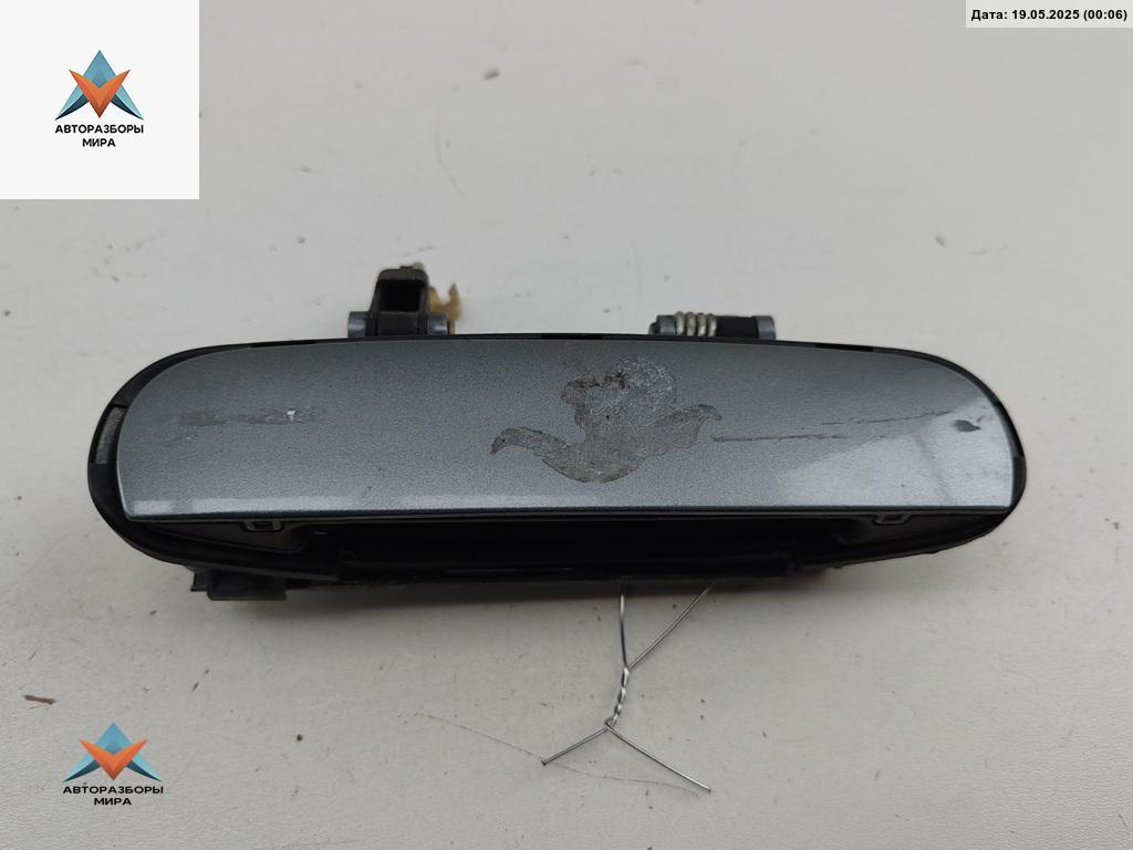 ручка наружная передняя правая Audi A6 4B/C5 2000, 2.8 л., бензин, АКПП, серый, седан, 4B2837886 - фото №1