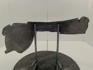 Защита арок передняя левая (подкрылок) Audi 100 4A/C4 1993, цвет, 4A0821171B