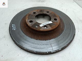 диск тормозной задний Peugeot 407 1 поколение 2005, 2.0 л., бензин, МКПП, серый, седан