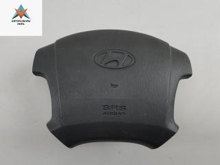 подушка безопасности водителя Hyundai Terracan 1 поколение [рестайлинг] 2004, 2.9 л., дизель, АКПП, серый, внедорожник 5 дв.