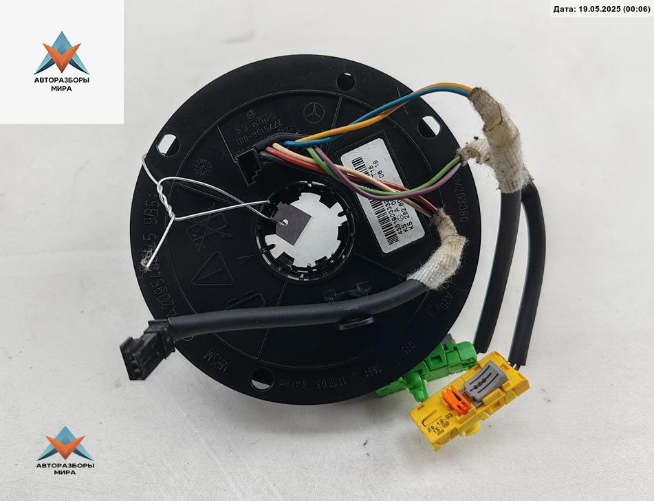 шлейф руля Mercedes-Benz C-Класс W203/S203/CL203 2003, седан, A0004640618 - фото №1