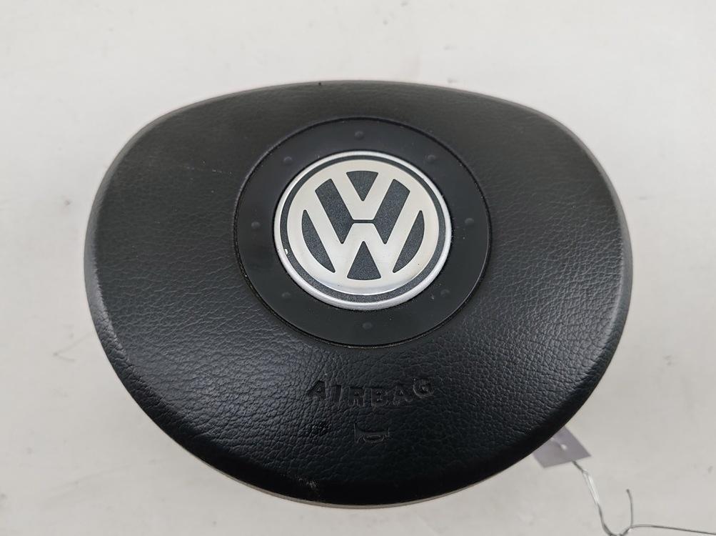 подушка безопасности водителя Volkswagen Touran 1 поколение 2004, 1.6 л., бензин, АКПП, зелёный, минивэн, 1T0880201 - фото №1