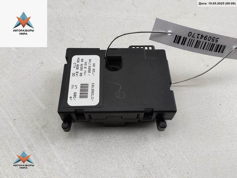 блок управления (другие) Volkswagen Touran 1 поколение 2003, 1.6 л., бензин, МКПП, серый, минивэн, 1K0959654 - фото №1