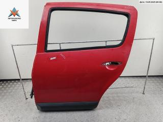дверь сдвижная Dacia (Renault) Sandero I 2009, красный, хетчбэк 5 дв.