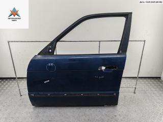 дверь сдвижная BMW 5 серия E34 1990, синий, седан