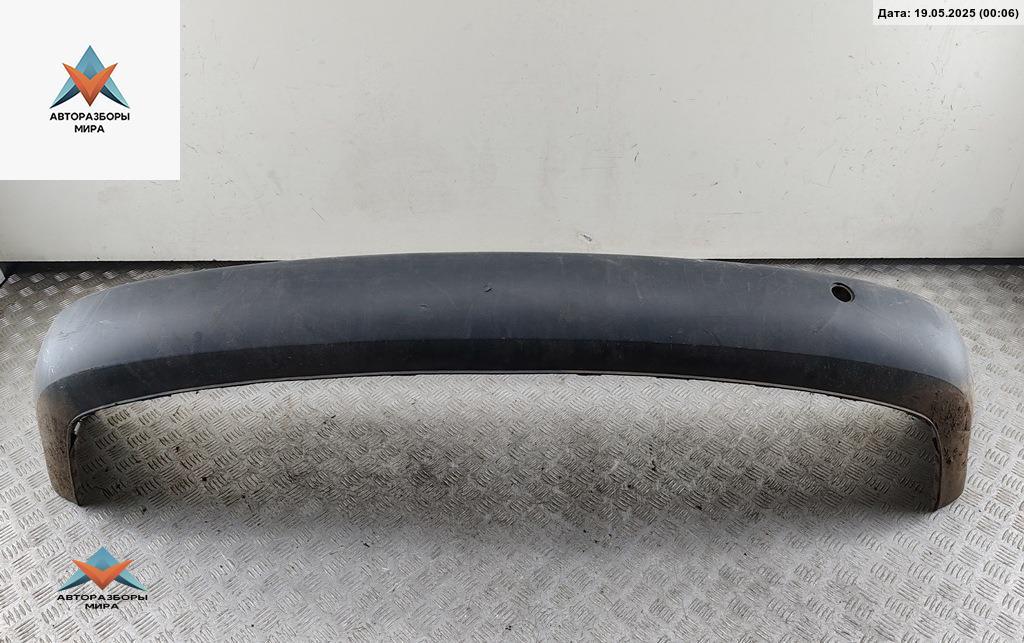 бампер задний Volkswagen Caddy 3 поколение 2009, красный, фургон - фото №1